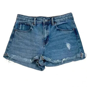Pacsun Jean Sorts Pacsun Los Angeles Size 27 Women’s Mom Short cotton blue jean